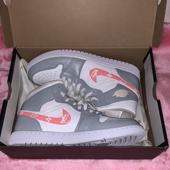 ✨CUSTOM✨ BRAND NEW Nike Air Force 1 MID - Picture 8 of 10